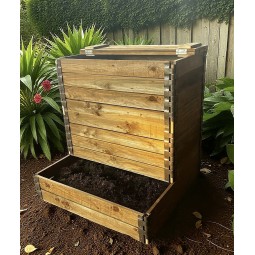 Composteur en bois 600L en...