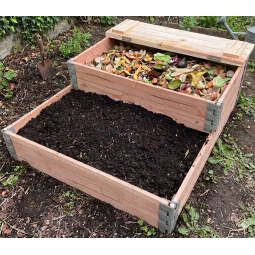 Composteur en bois 200L -...